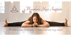 Desktop Screenshot of mandorlayoga.com